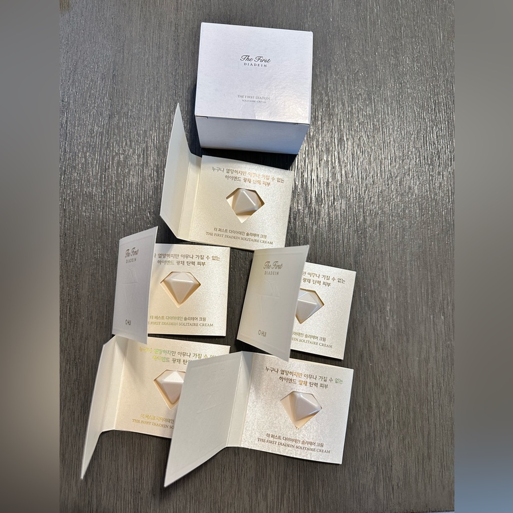 O HUI The First Diadein Solitaire Cream 1 ml x 5 Pcs Anti Aging